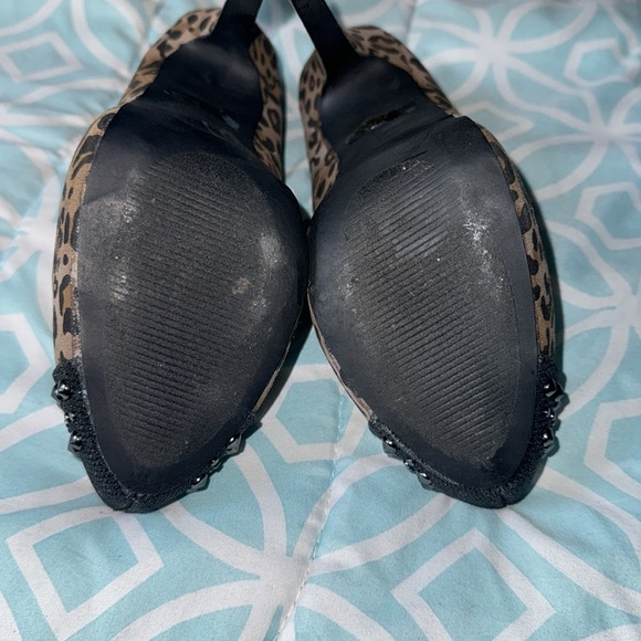 Cheetah high heels, size 6 - Picture 4 of 5